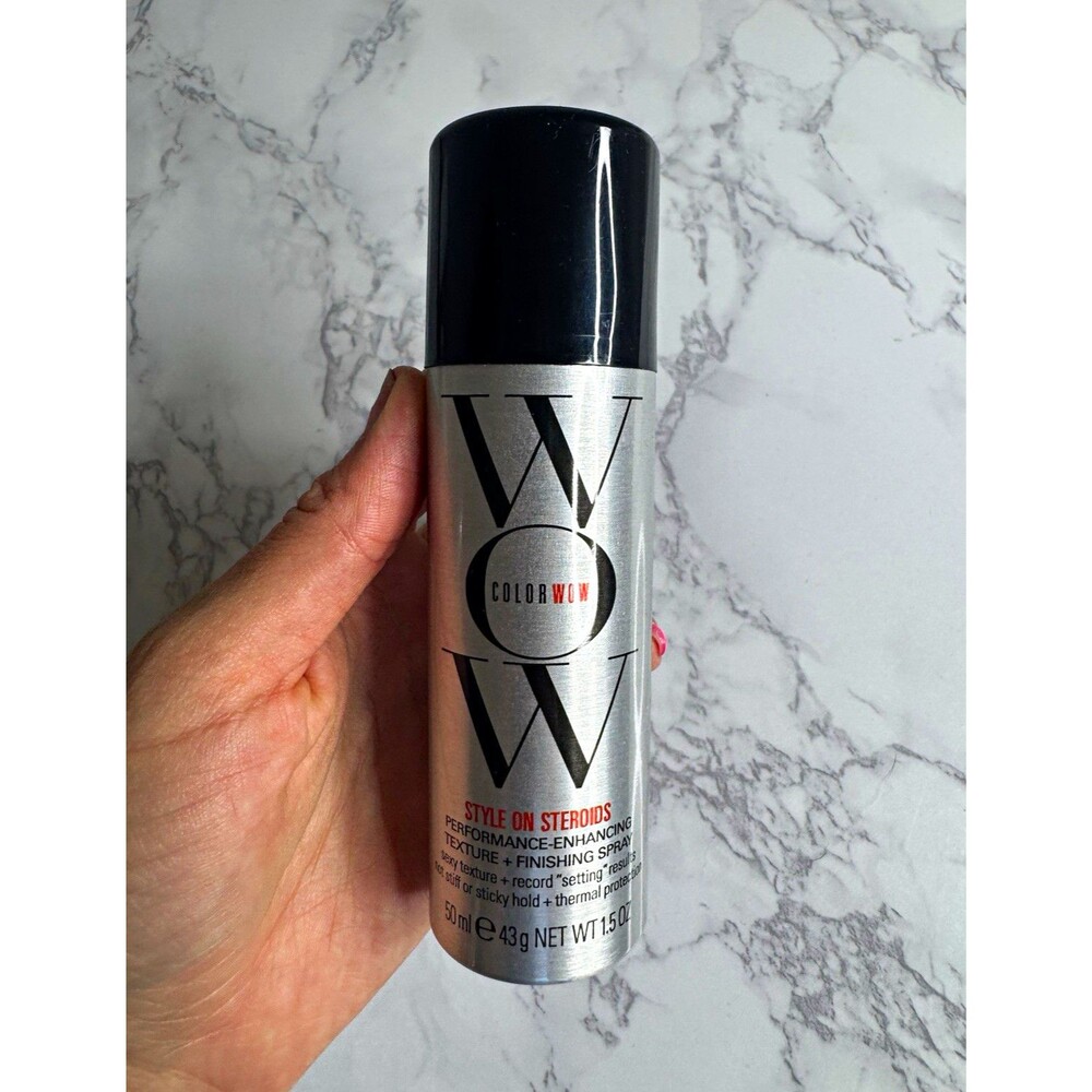 Color Wow Style on Steroids Texturizing Spray Soft Hold Thermal Protect 1.5 oz